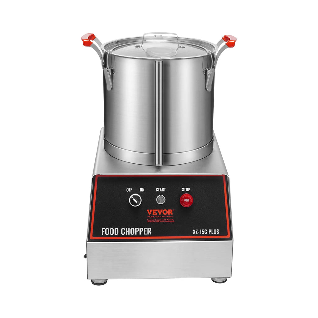 1400W 16 Quart Stainless Steel Food Processor Y576