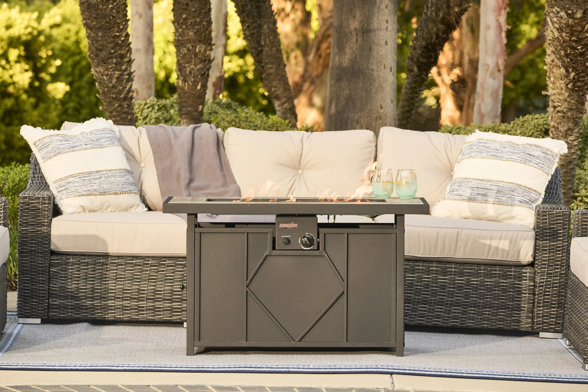 42 in. 60,000BTU Propane Gas Fire Pit Table K443047