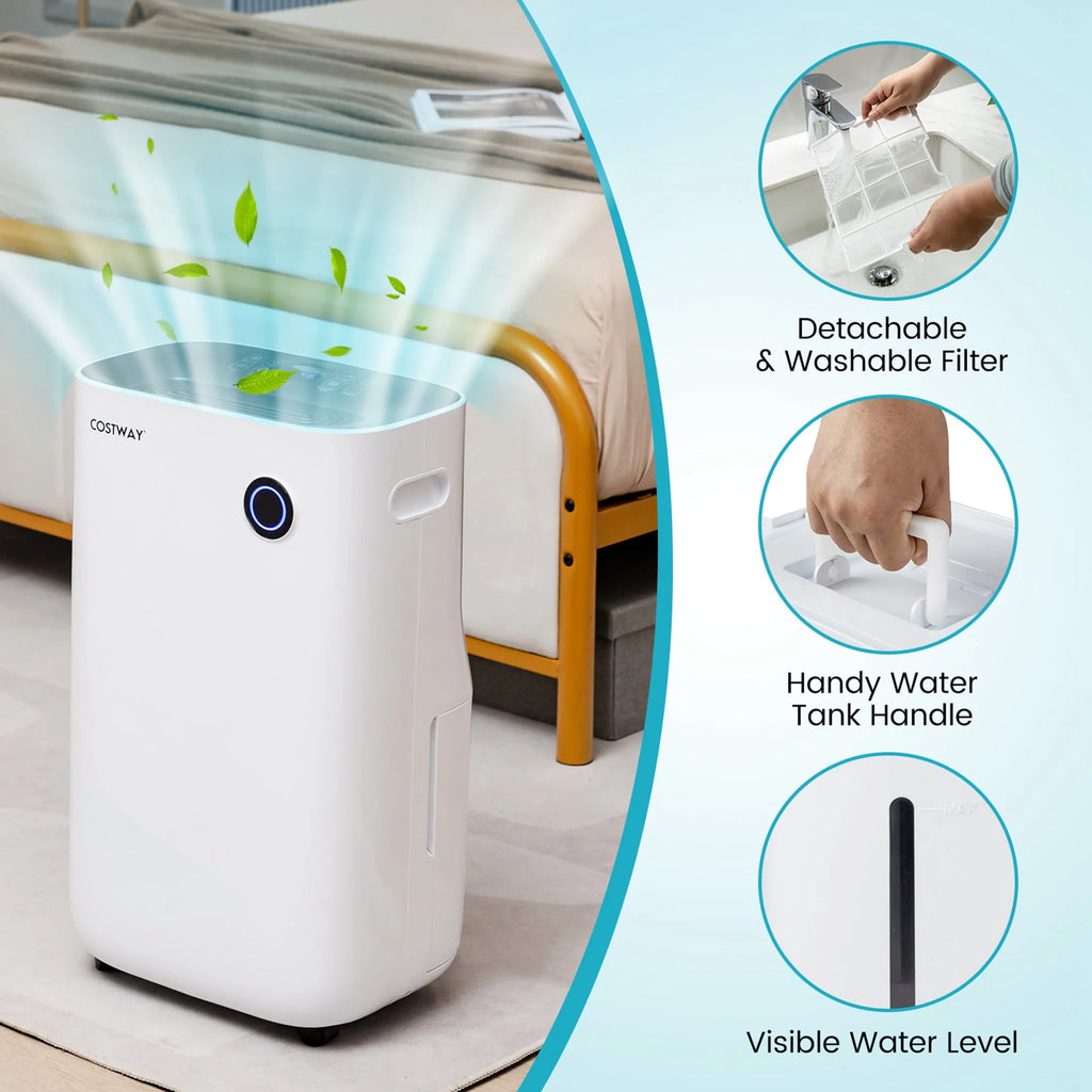 4500 Sq. Ft 73-Pint Dehumidifier with 5 Modes M866409