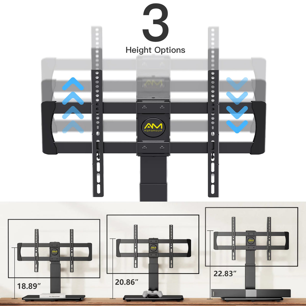 Universal Swivel TV Stand for 32-80" TVs A221