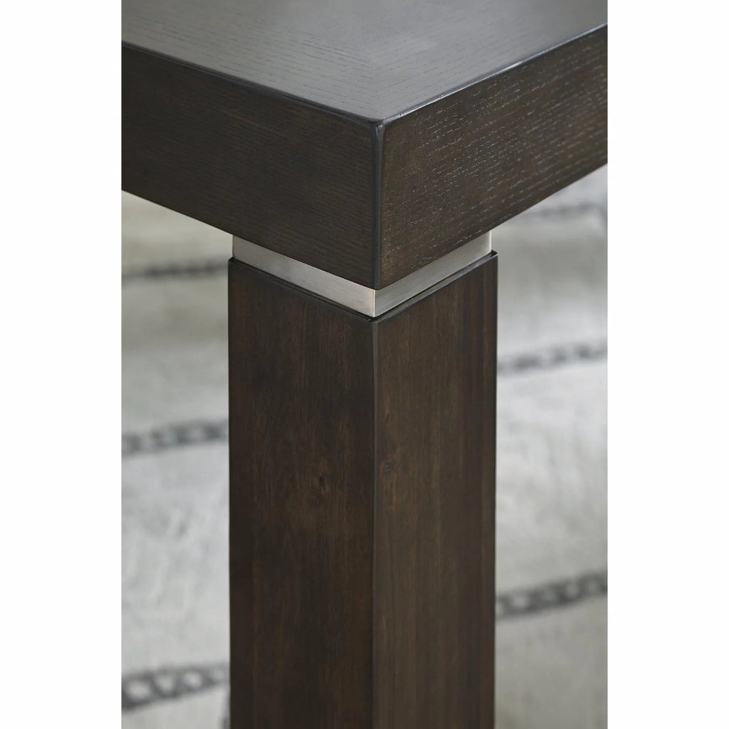 Extendable Dining Table in Dark Brown A547