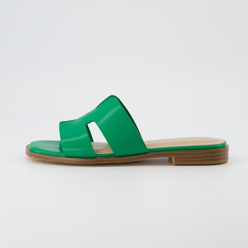 Slip On Cutout Strap Sandals N367
