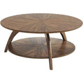 Round Wood Coffee Table A1550