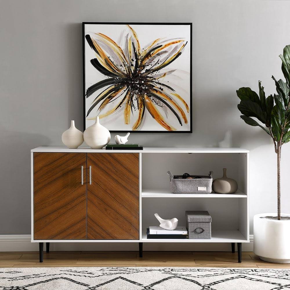 58 inch Solid Black TV Console H276779