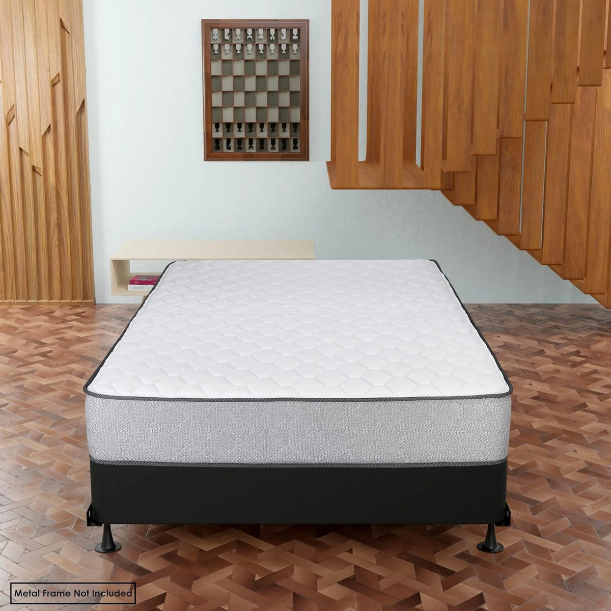 4.5-Inch Natural Wood Box Spring for King F292