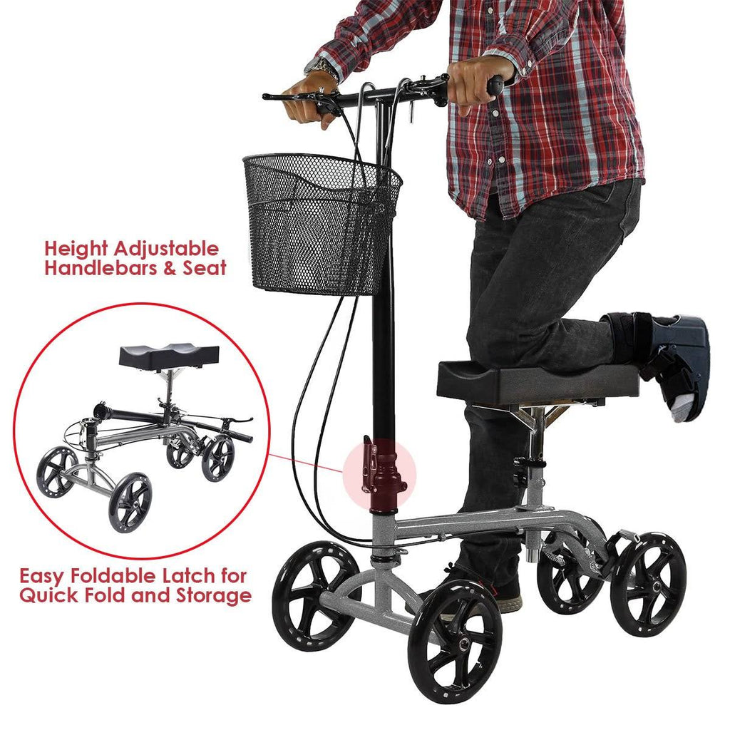 Foldable Steerable Knee Walker Scooter V87503