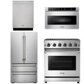 30 Gas Range, Microwave, Refrigerator, Dishwasher S819122