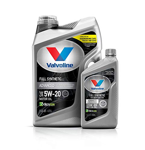 Full Synthetic SAE 0W-20 Motor Oil 5 QT B2567