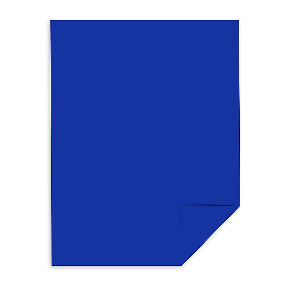 8.5 x 11 60lb Text Blast Off Blue Paper G6077