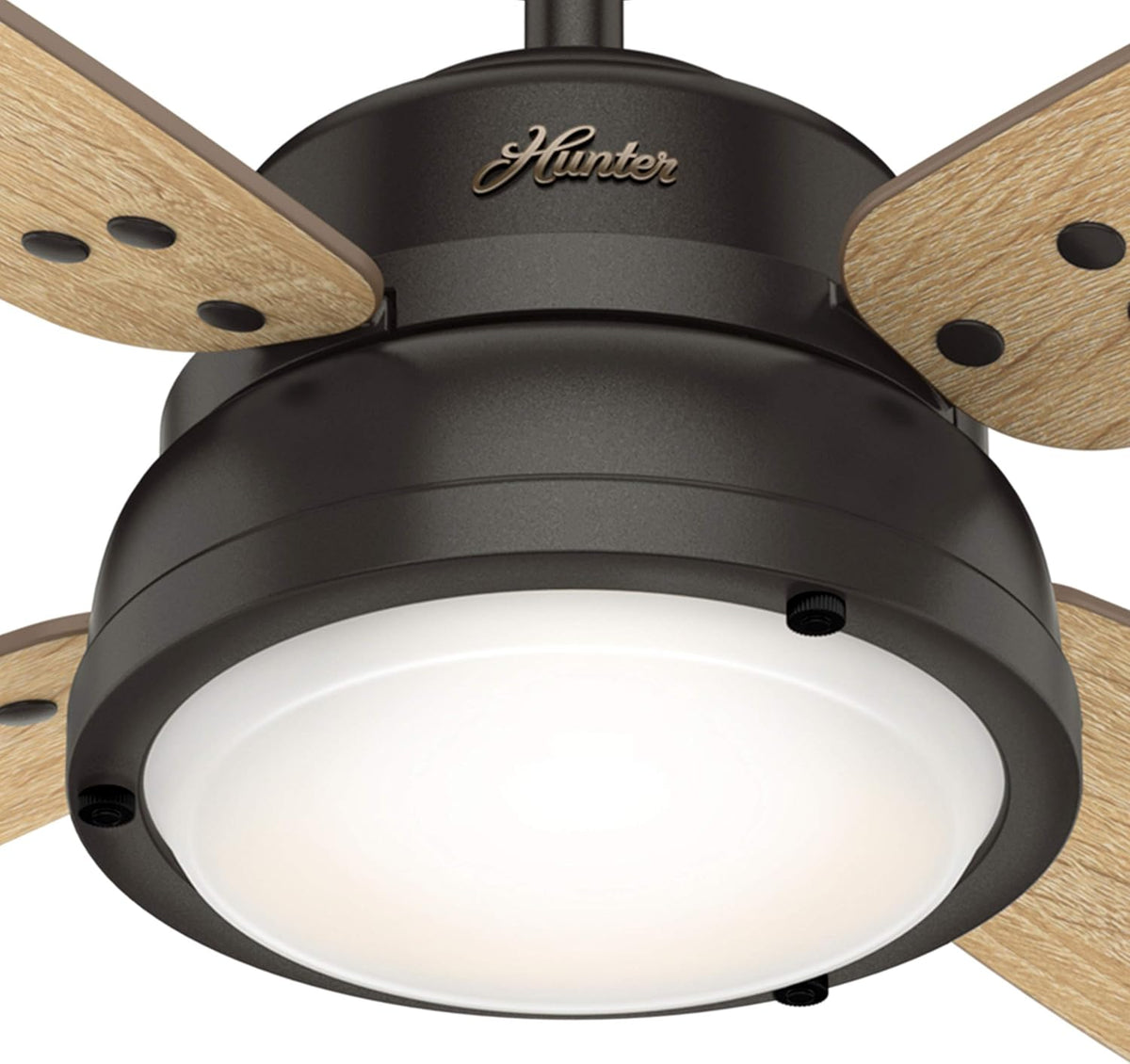 52 inch Bronze Indoor Ceiling Fan with LED Lights R32054
