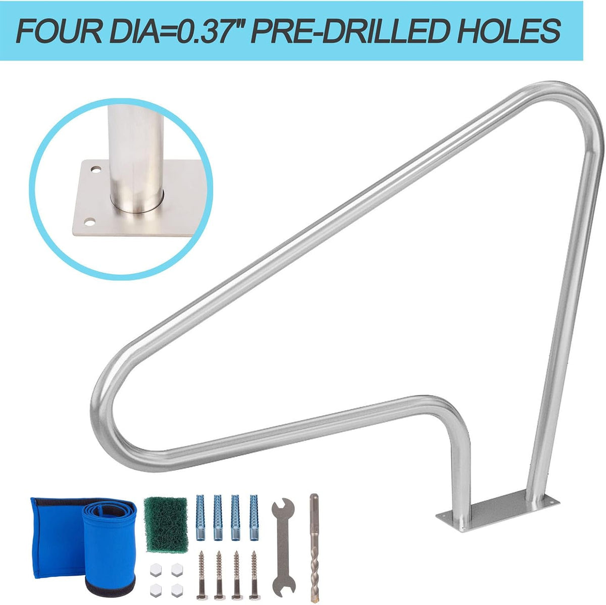 Rustproof Stainless Steel Pool Handrail N815052