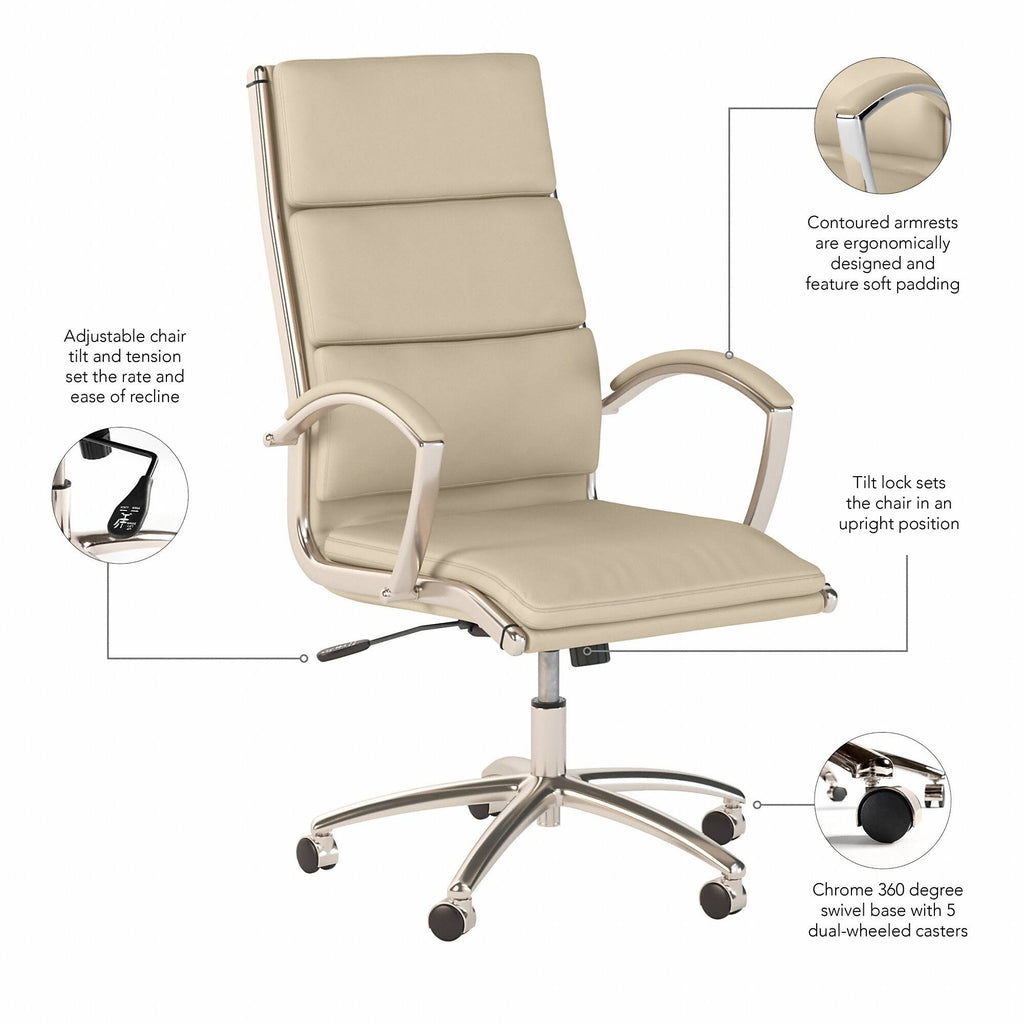 High Back Leather Executive Office Chair E620544