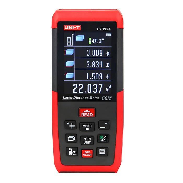 50m Laser Distance Meter Rangefinder with Data Storage USB Connector Z88032