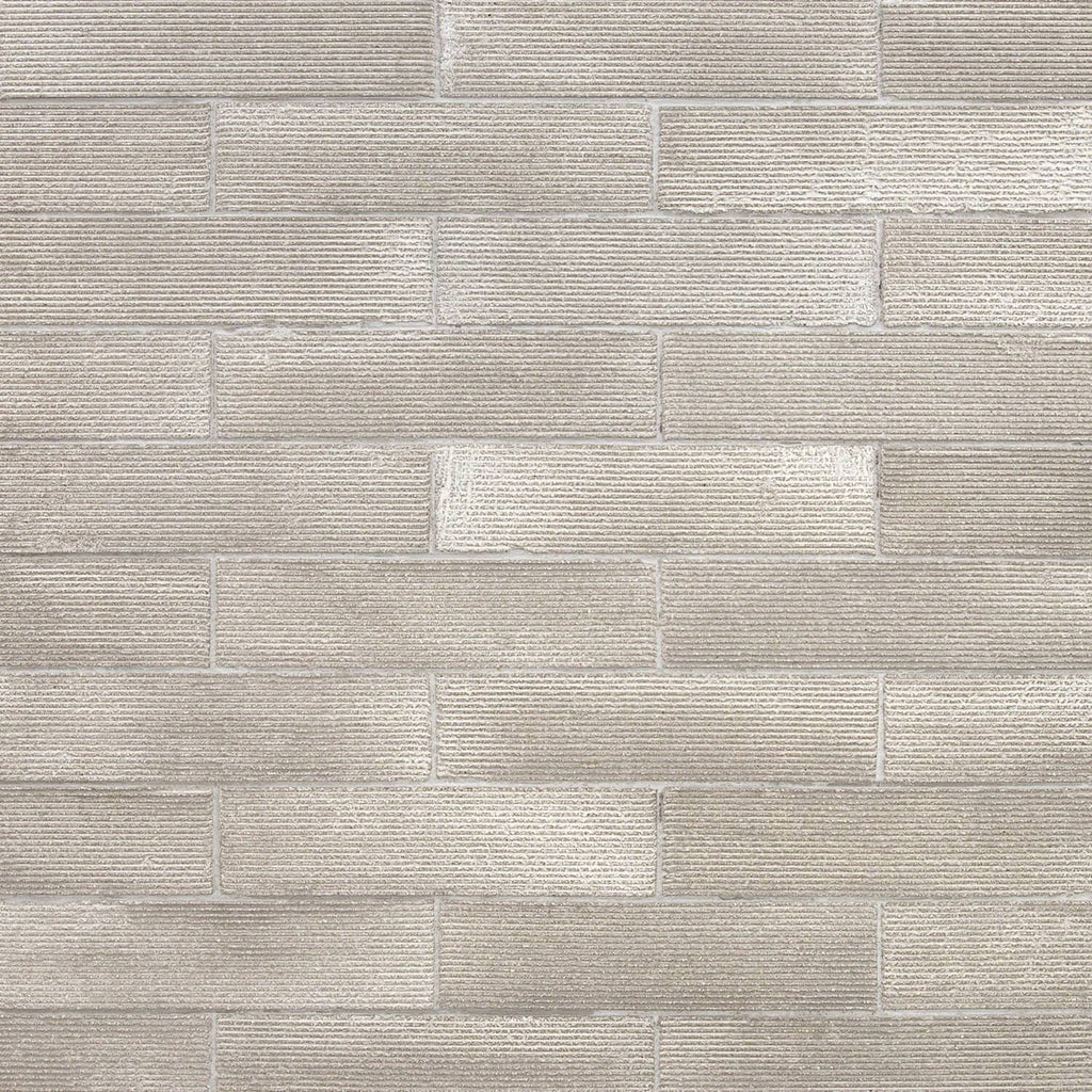 Matte White Clay Wall Tile 2 in. x 9 in. E53379