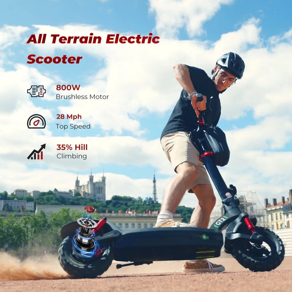 800W Electric Scooter with Offroad Tires M818477