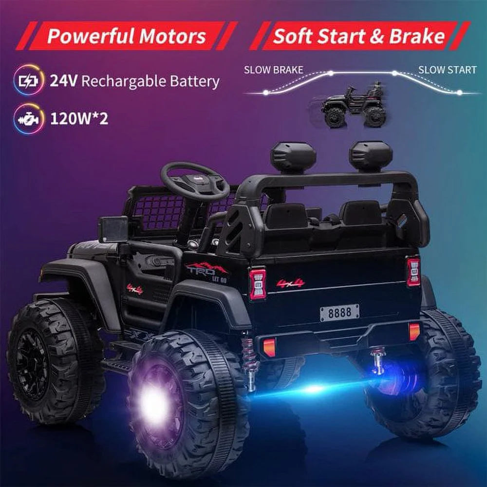 24V Ride on Car with Remote Control 2 Seats I12118