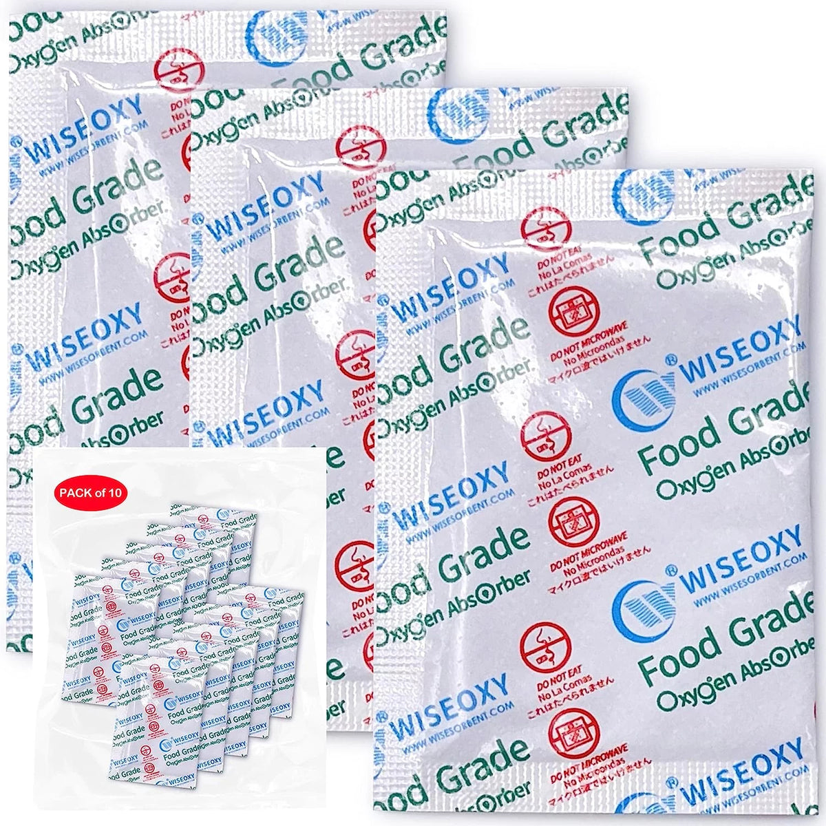 500CC 300 Packs Food Grade Oxygen Absorbers K110