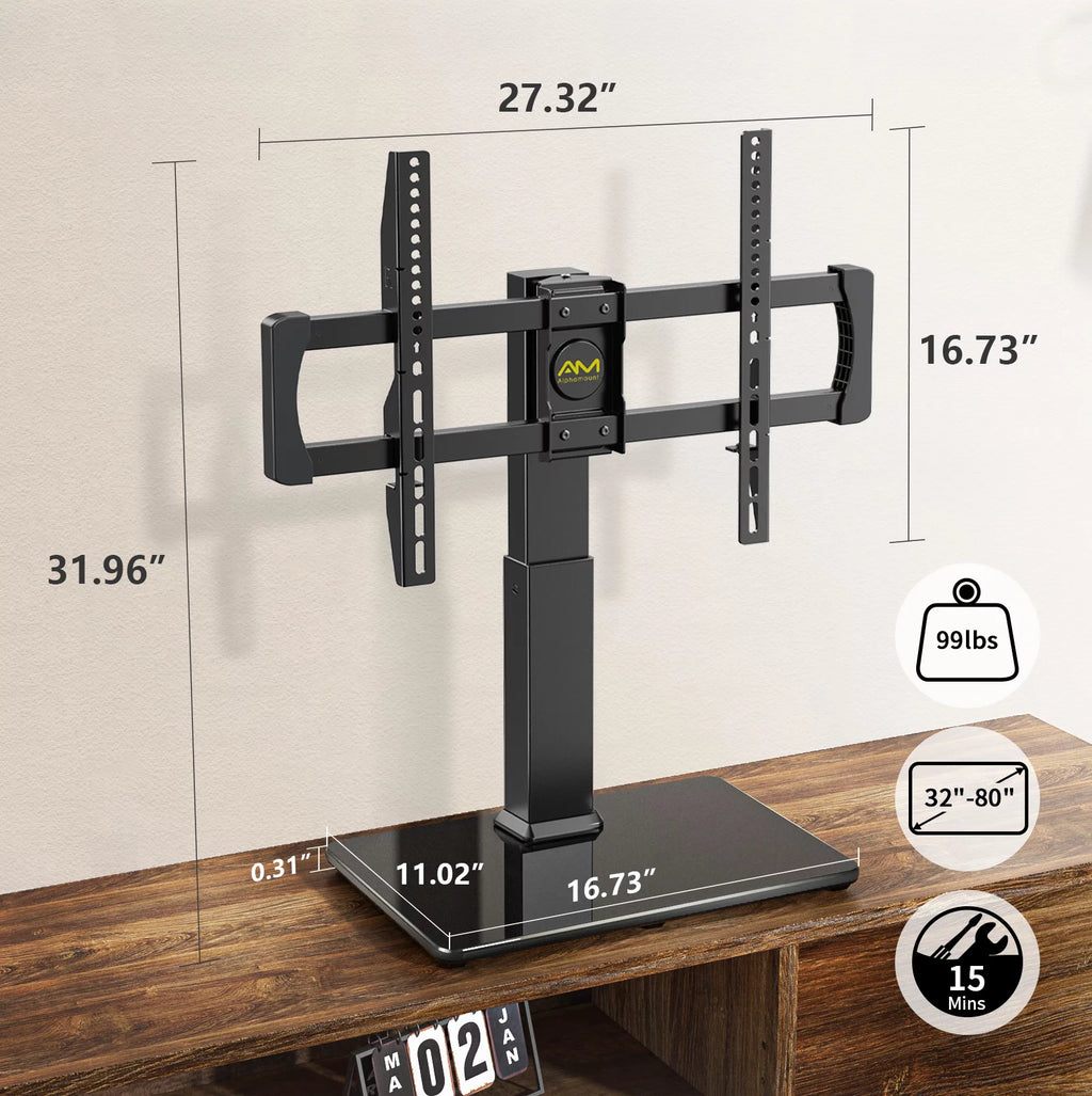 Universal Swivel TV Stand for 32-80" TVs A221