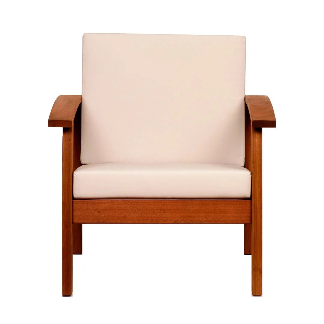 4-Piece Solid Wood Patio Conversation Set M64127