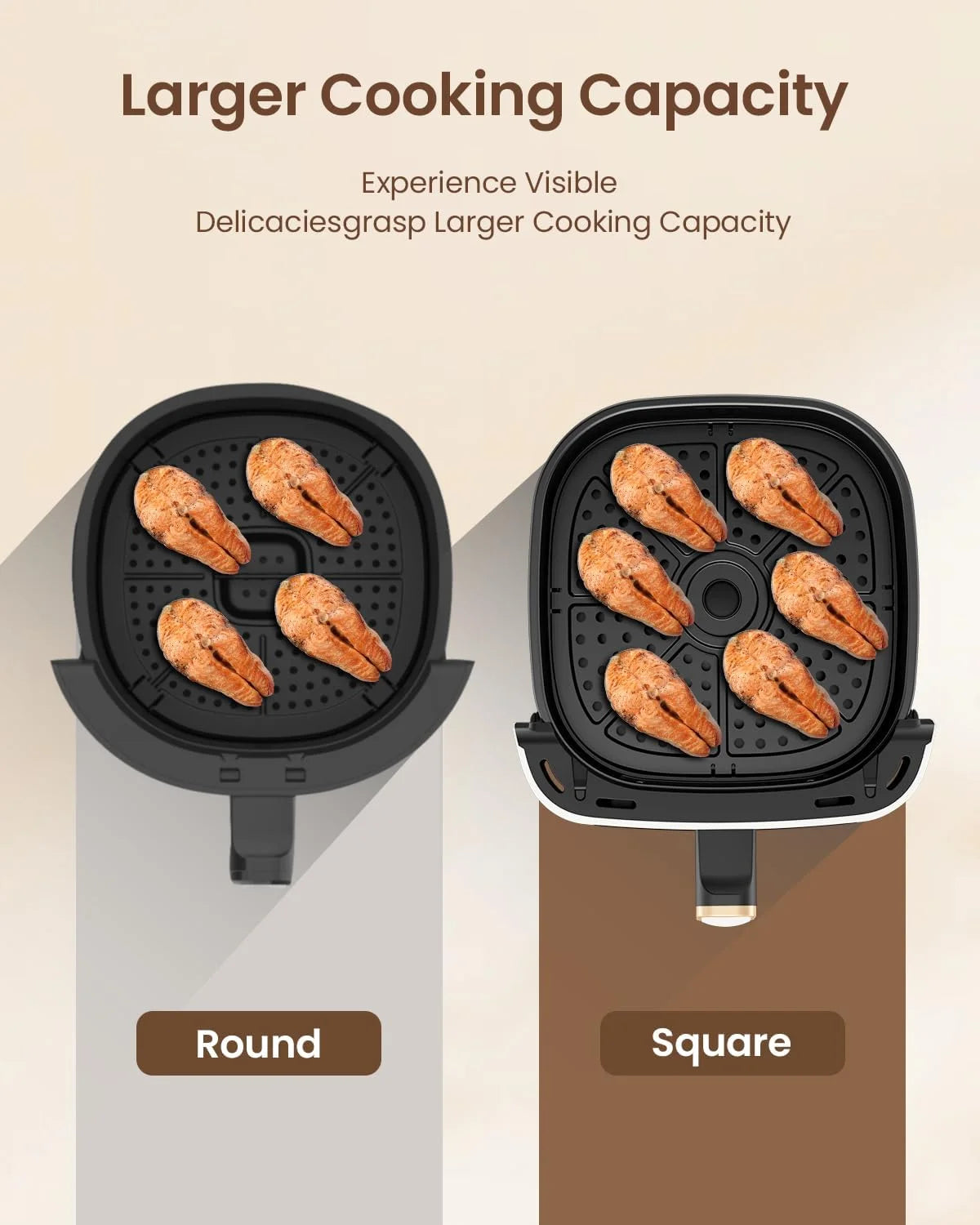 5.3Qt Air Fryer with Viewing Window Y794