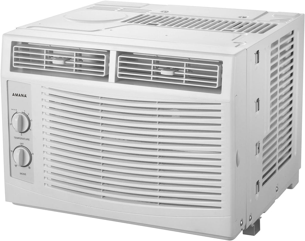 5,000 BTU 115V Window-Mounted Air Conditioner White A199