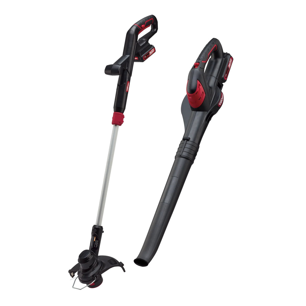 20V Max Cordless Combo Kit, String Trimmer & Sweeper V8010