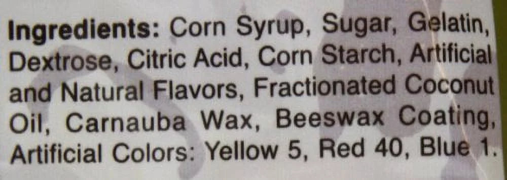 Gold-Bears Gummi Candy 5 Oz 12 Ct R23264