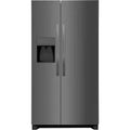 36 in. 25.6 cu. ft. Black Stainless Steel Side by Side Refrigerator F187192
