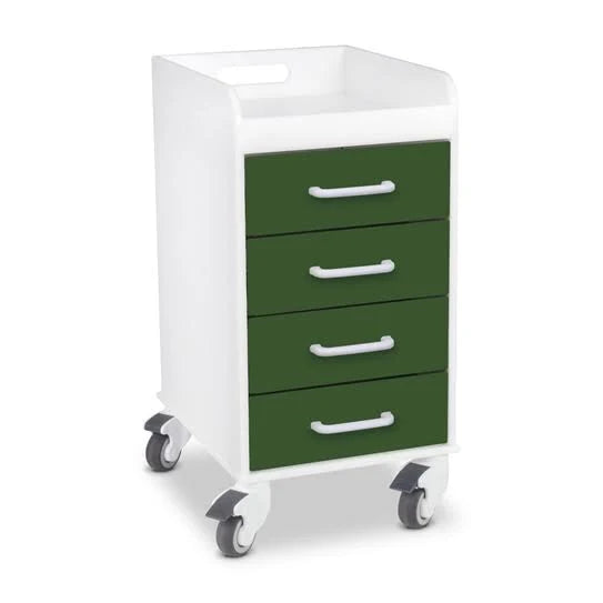 4 Drawer Locking Cart K1626