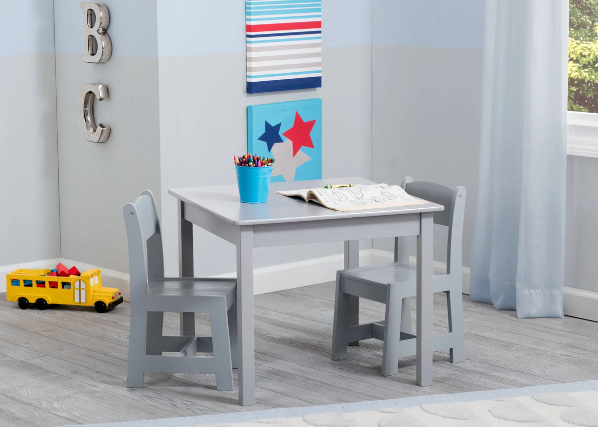 Wood Kids Table and Chair Set (2 Chairs Included) P289121