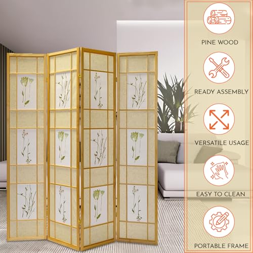 3 Panel Portable Foldable Freestanding Room Divider Screen S44272
