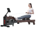 Rowing Machine with 350lb Weight Capacity and LCD Monitor W9635
