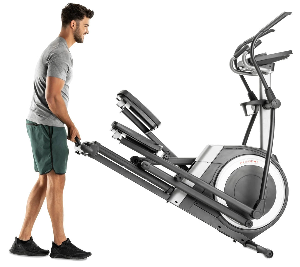 Smart Elliptical Trainer with 10 In. HD Touchscreen S61412