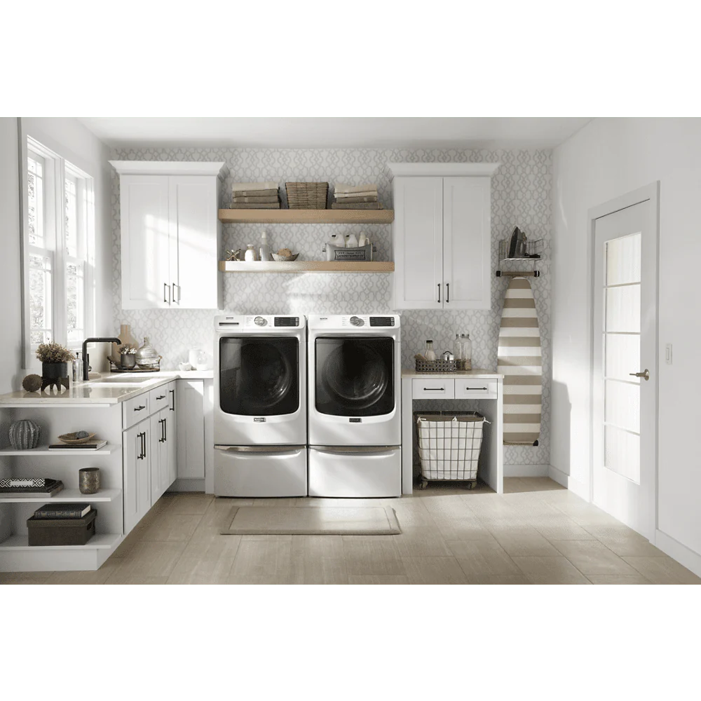 7.3 Cu. Ft. White Front Load Electric Dryer Y1604