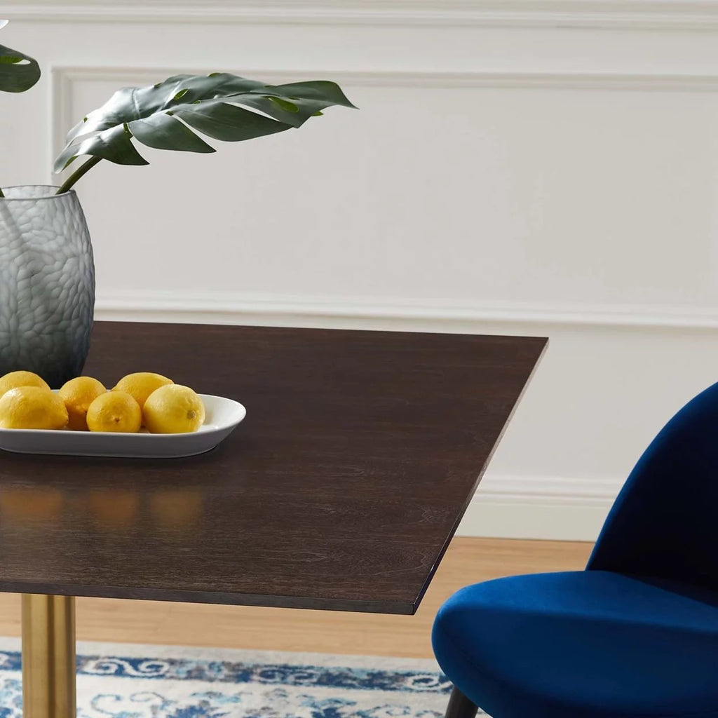 Square Wood Dining Table K46667