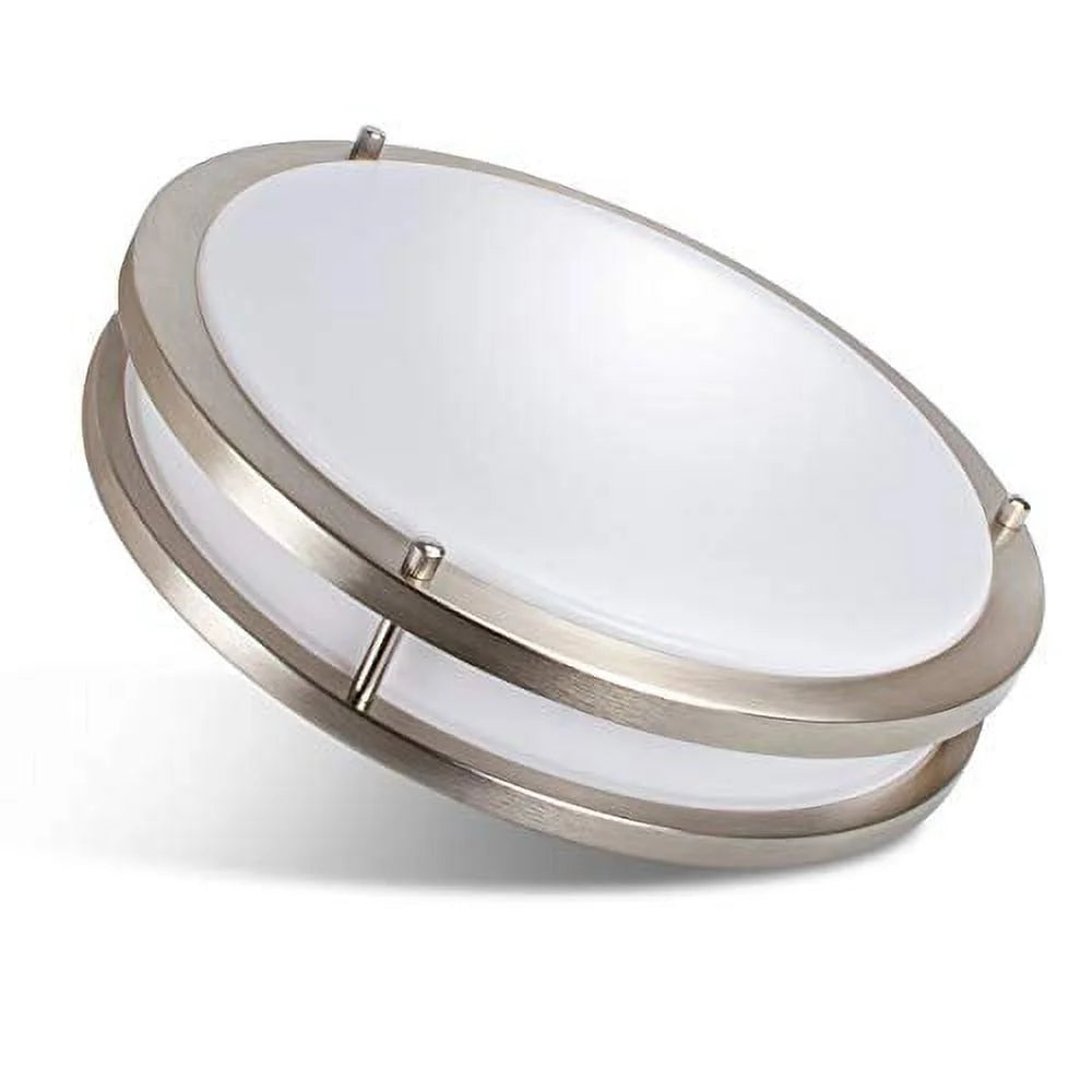 36W 13in Flush Mount LED Ceiling Light Fixture 3200 Lumens 5000K Y617009