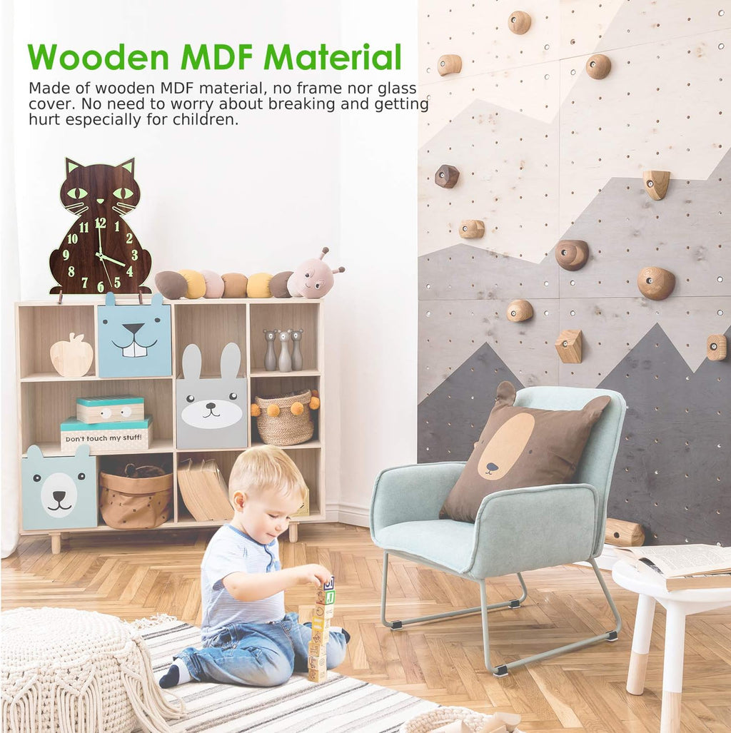 Luminous Wooden Wall Clock L7437