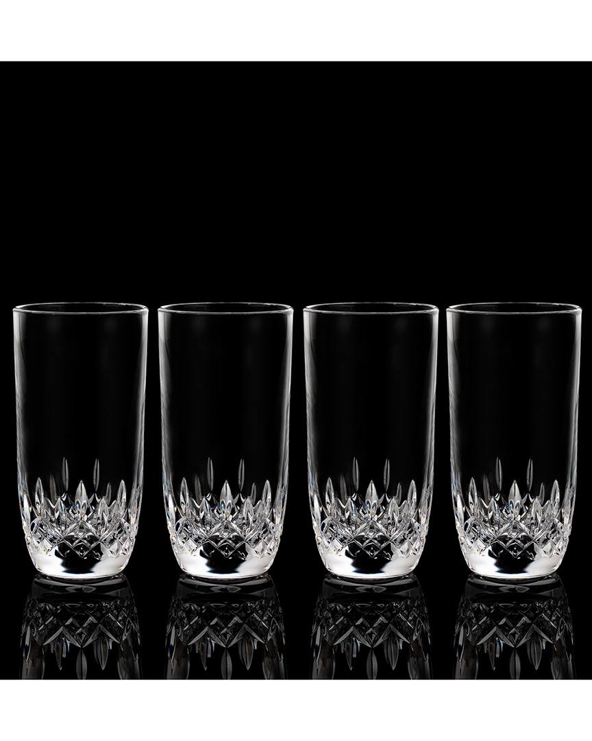Clear Crystal Highball Glasses 13 oz 4 Count A169