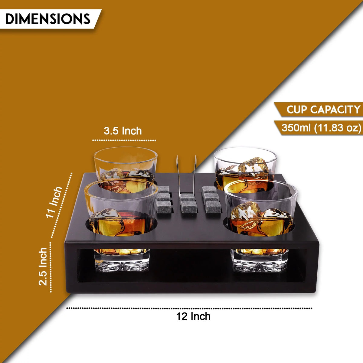 Old Fashioned Whiskey Glasses Set N351334