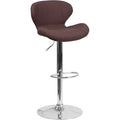 Mid Back Adjustable Height Swivel Bar Stool D9783