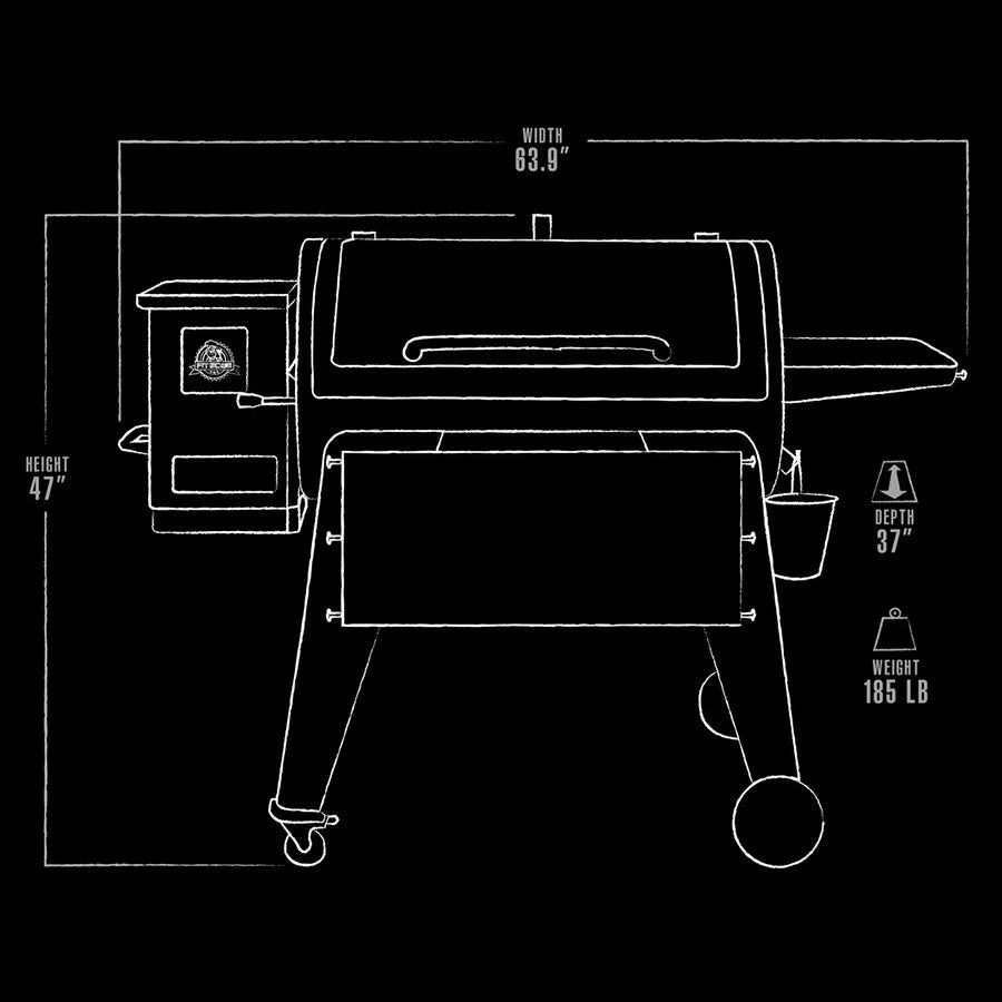 1150 Pellet Grill D58566