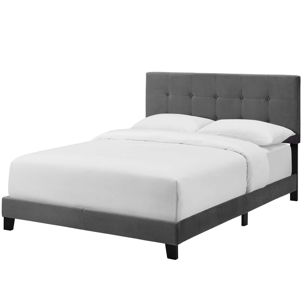 Full Size Fabric Bed Frame O196303