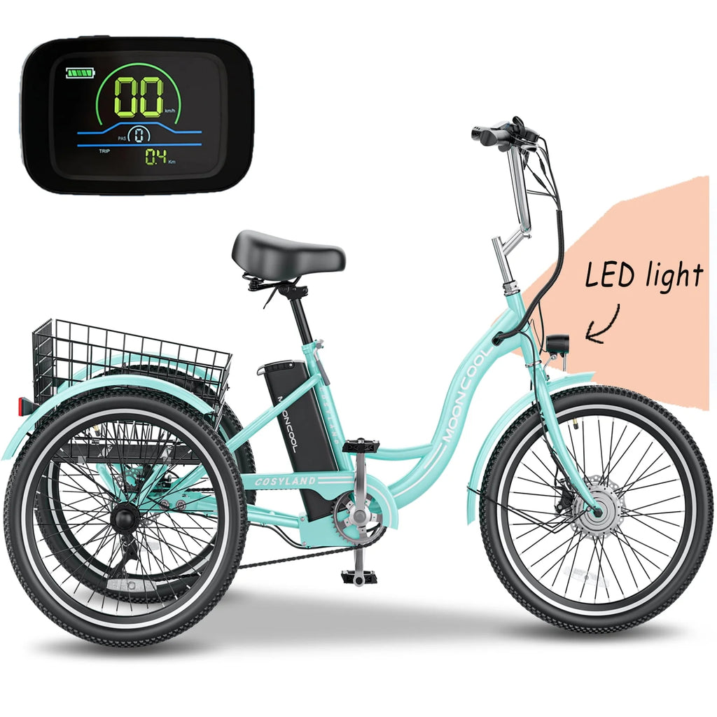 Electric Tricycle with Removable Lithium Battery J3632