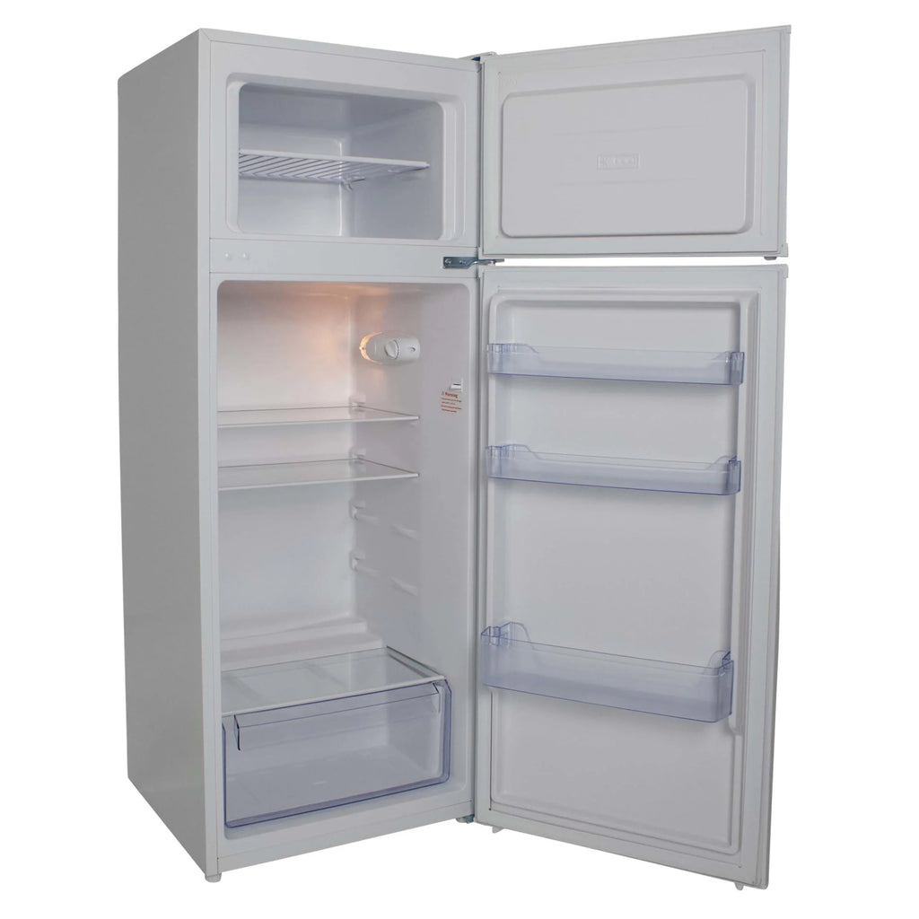 White Top Freezer Refrigerator D395