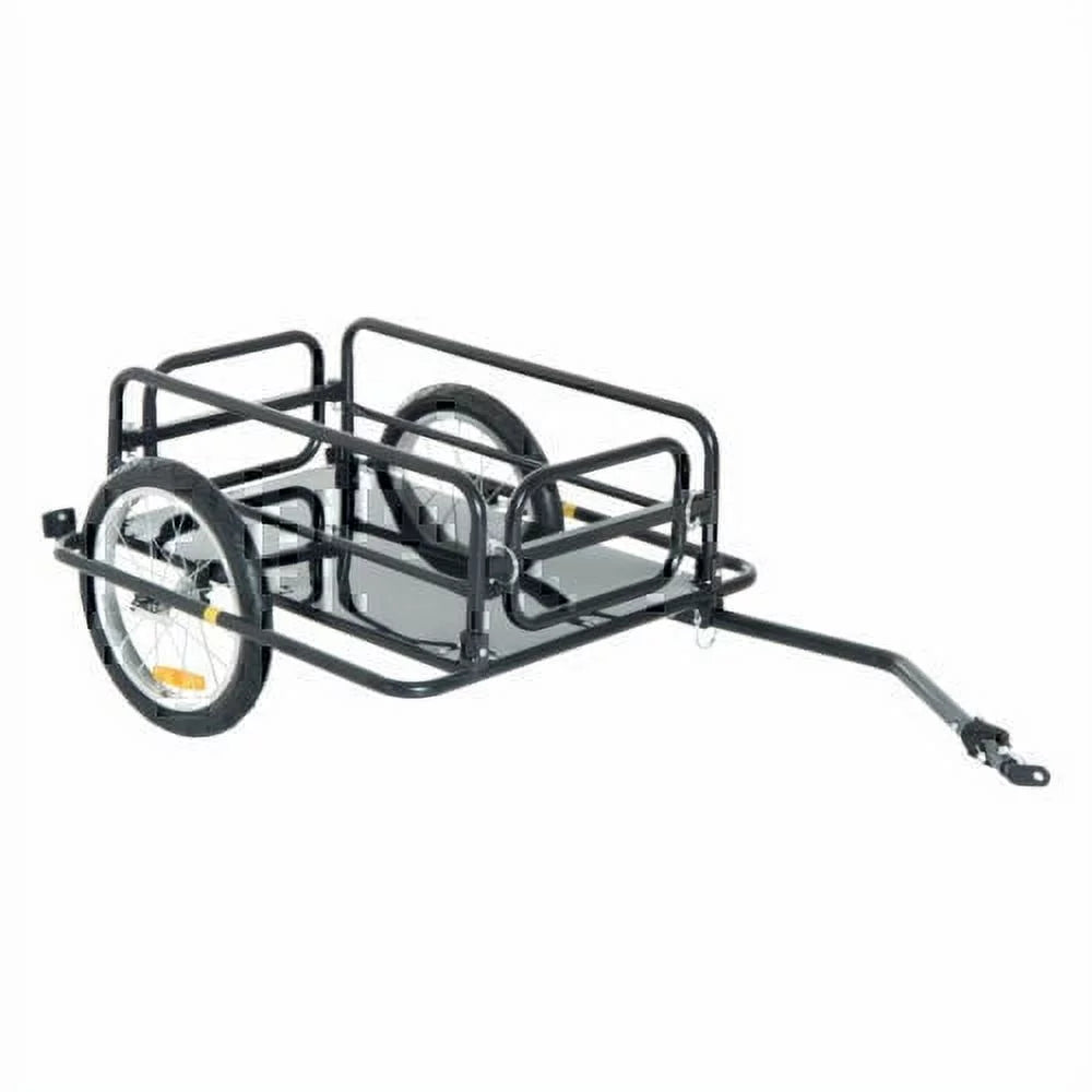 Foldable Steel Frame Bicycle Cargo Trailer J2624