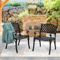 Cast Aluminum Patio Dining Arm Chair R46189