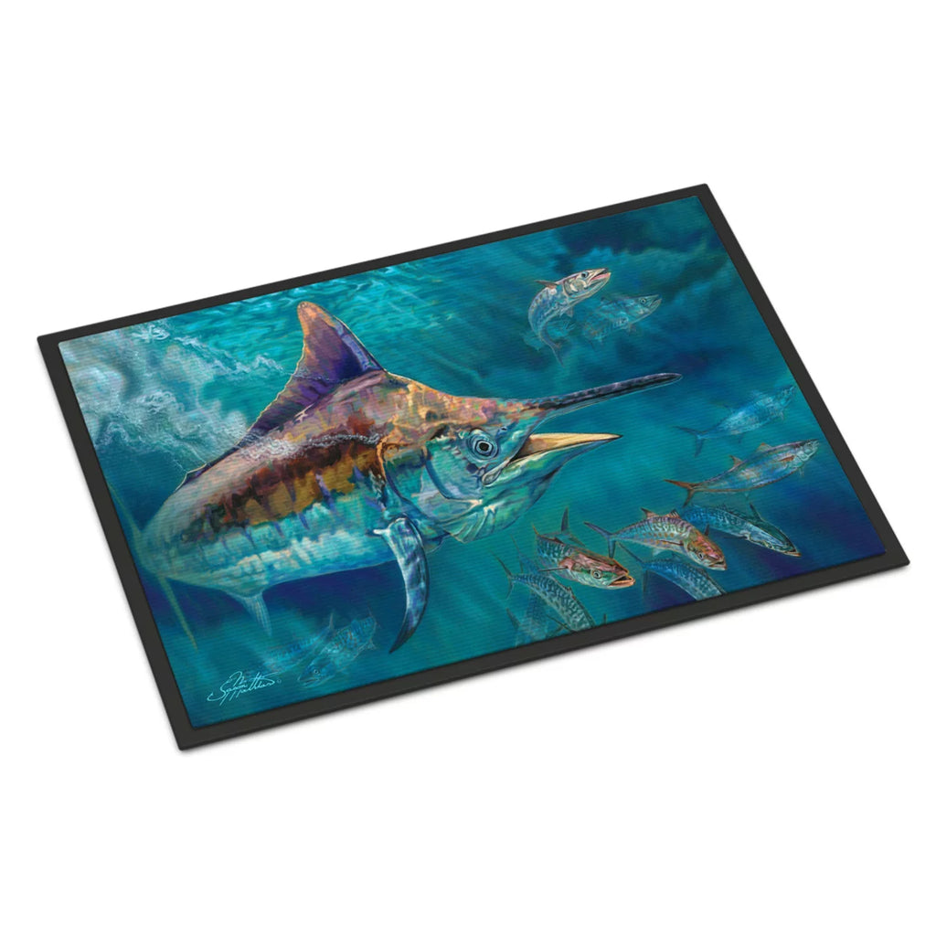 Black Marlin Indoor or Outdoor Mat 24x36 O3145