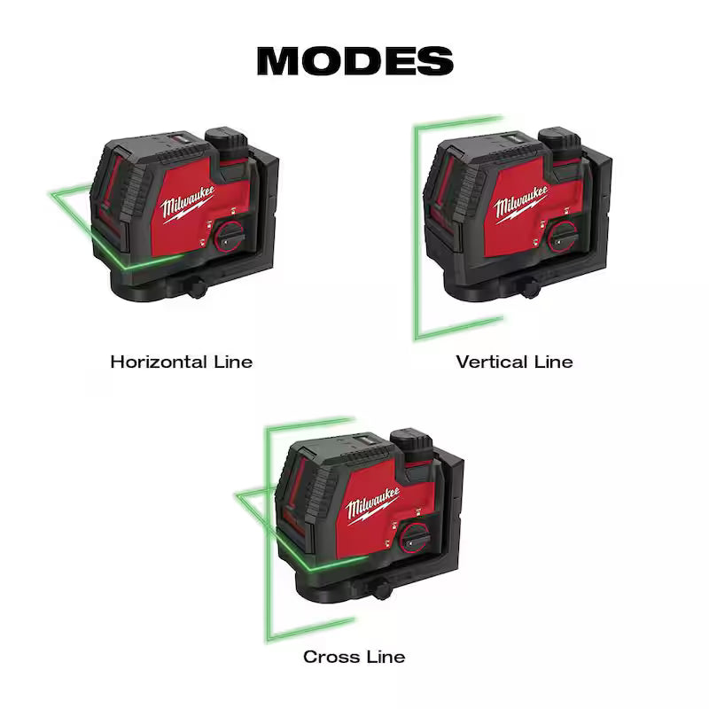 Green Rechargeable Cross Line Laser Level and LED Flood Light W668