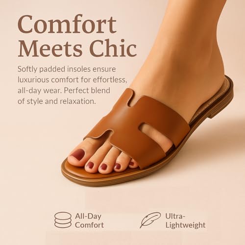 Slip On Cutout Strap Sandals N367