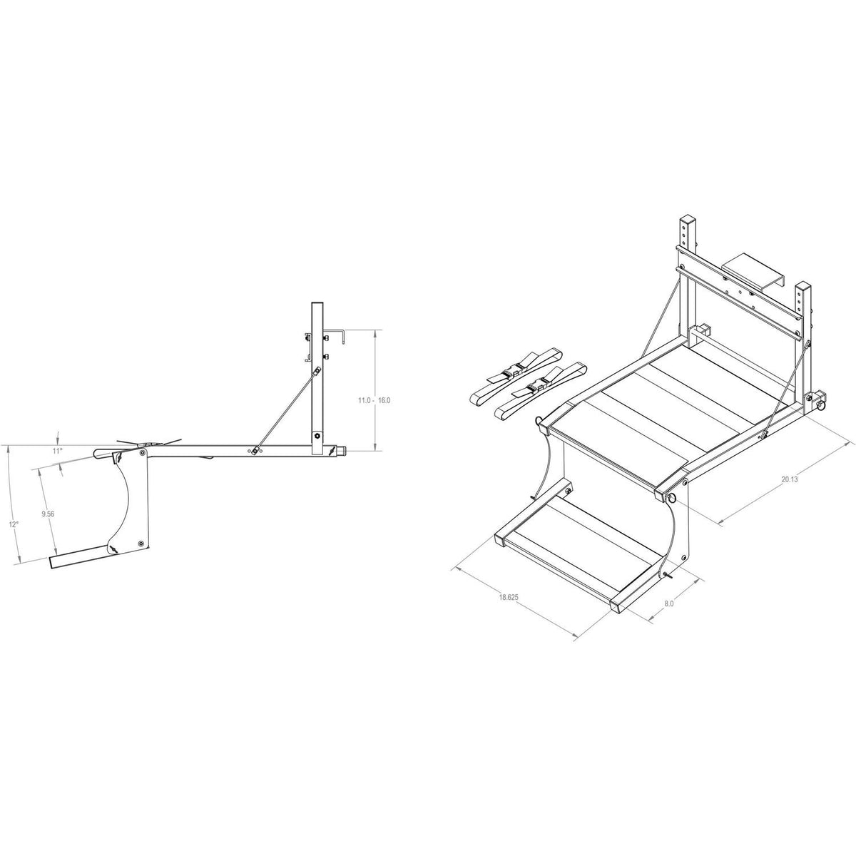 Dog Ladder/Ramp Platform Q5846